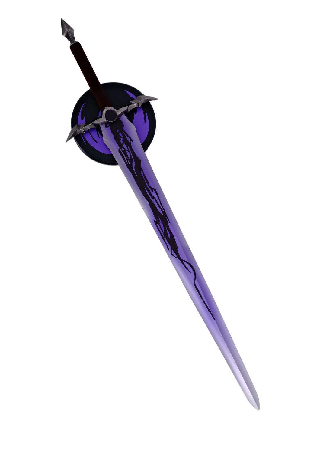 Espada Larga del Rey Demonio Réplica Decorativa Solo Leveling